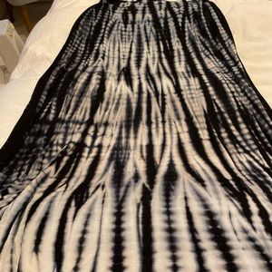 Tie dye maxi skirt
